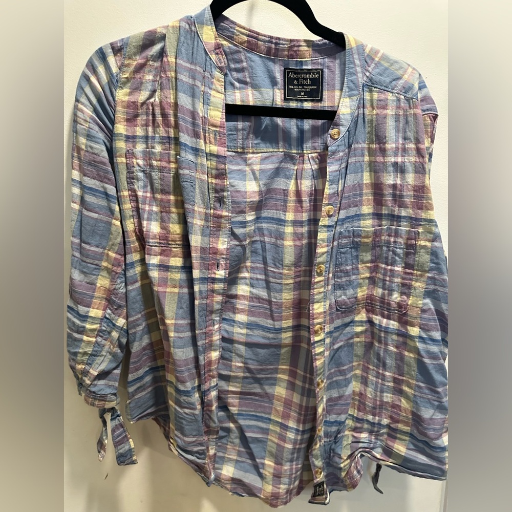 Abercrombie & Fitch Multicolor Plaid Shirt